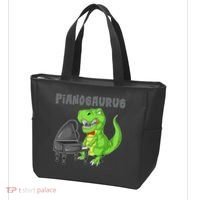 Pianosaurus Piano Dinosaur Tote Bag thumb 3