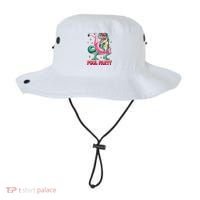 Pool Party Dinosaurflamingo Float Funny T Rex Gifts Tank Top Bucket Hat thumb 0