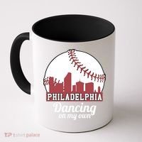 Phillies Philly Dancing On My Own Philadelphia Baseball Coffee Mug thumb 0