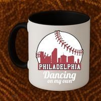 Phillies Philly Dancing On My Own Philadelphia Baseball Coffee Mug thumb 2