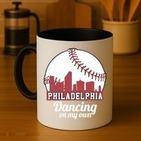 Phillies Philly Dancing On My Own Philadelphia Baseball Coffee Mug thumb 4