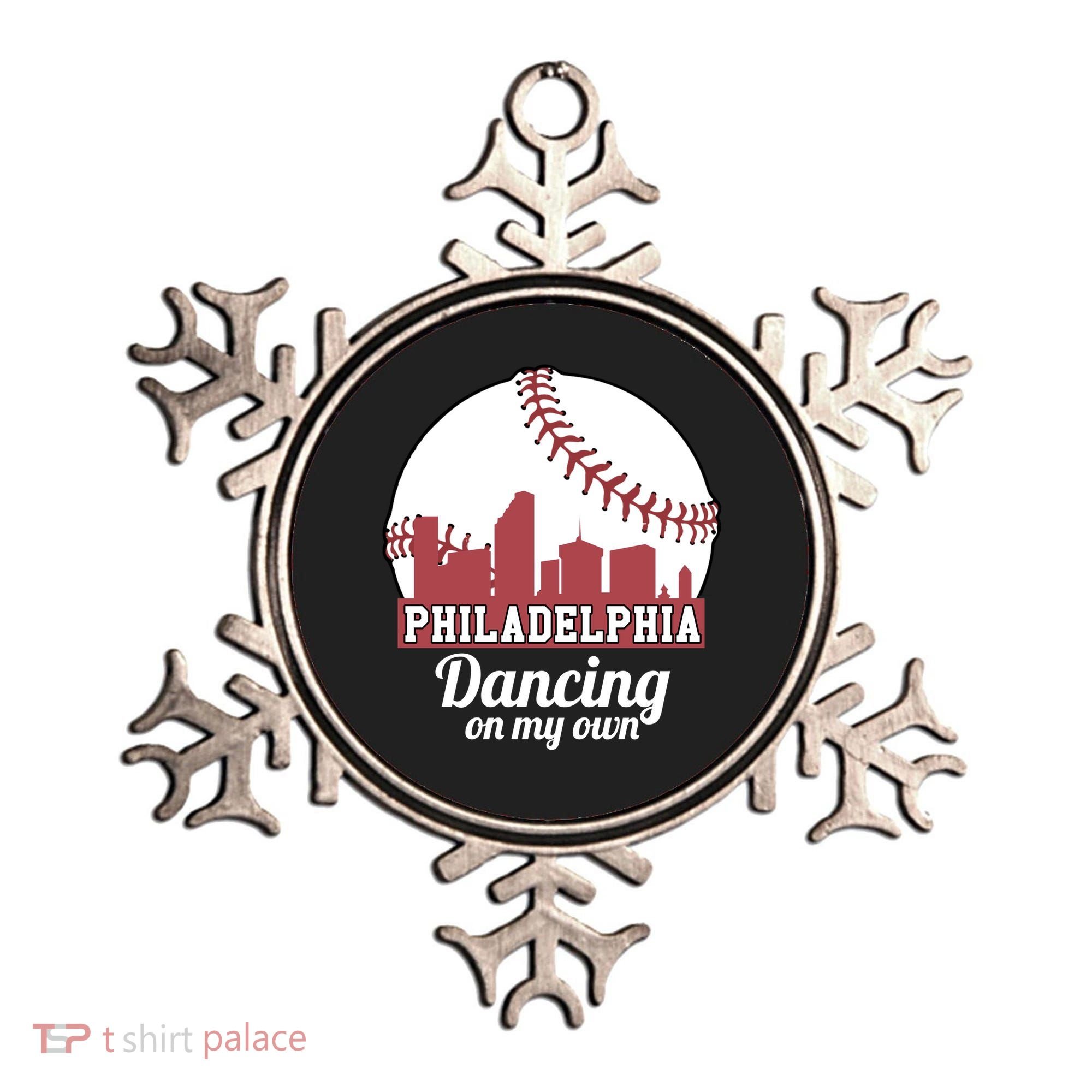 Phillies Philly Dancing On My Own Philadelphia Baseball Ornament