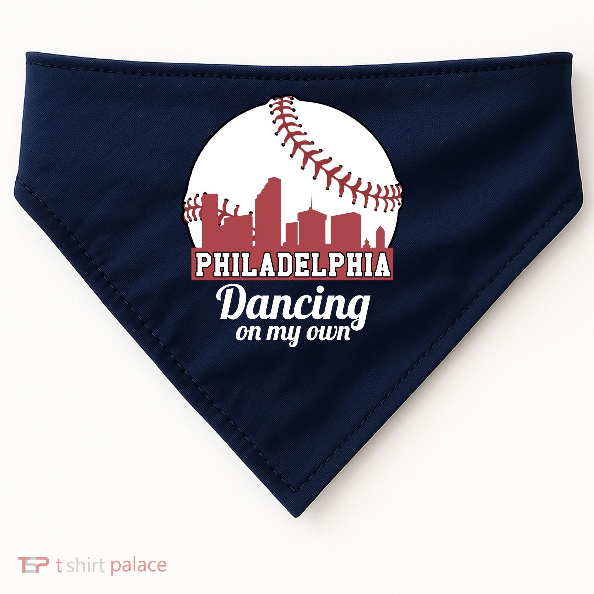Phillies Philly Dancing On My Own Philadelphia Baseball USA-Made Doggie Bandana