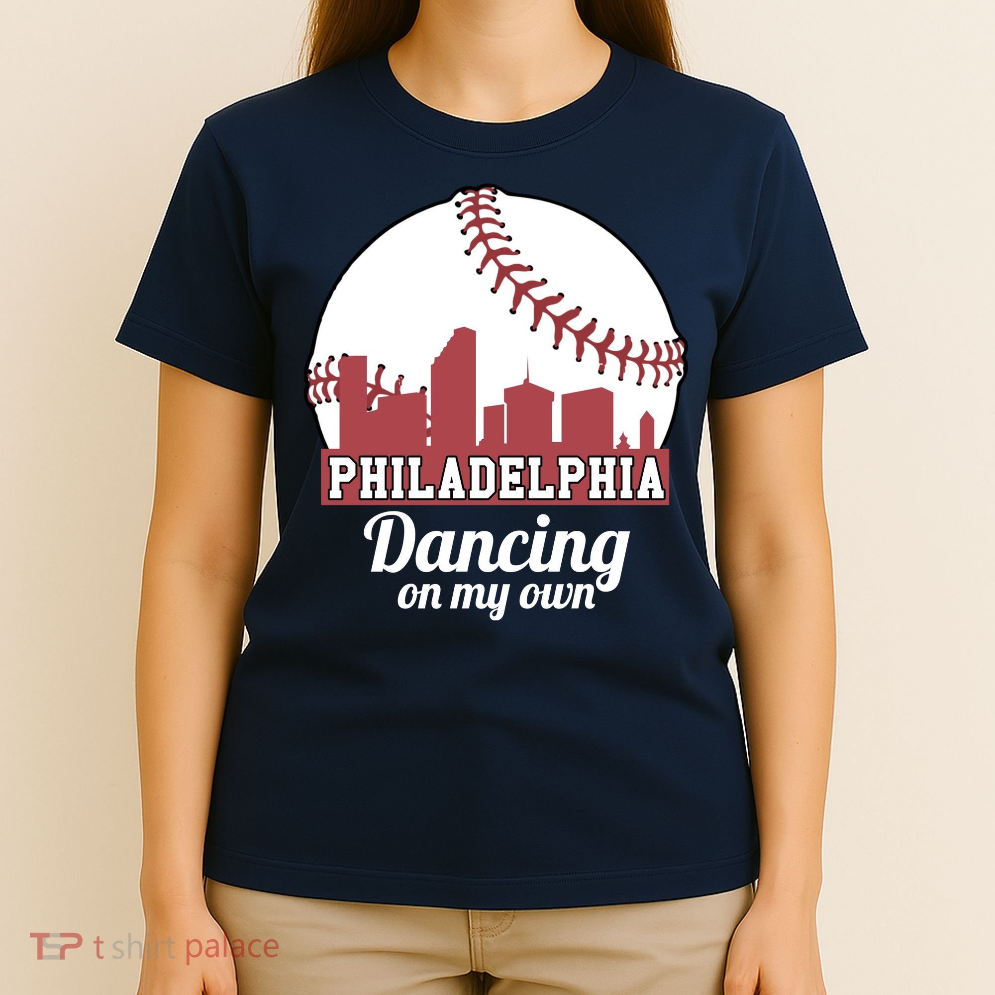 Phillies Philly Dancing On My Own Philadelphia Baseball T-Shirt