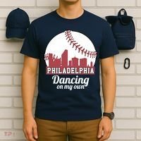 Phillies Philly Dancing On My Own Philadelphia Baseball T-Shirt thumb 6