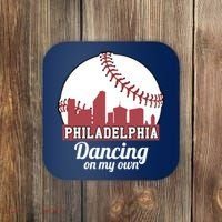 Phillies Philly Dancing On My Own Philadelphia Baseball Coaster thumb 0