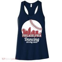 Phillies Philly Dancing On My Own Philadelphia Baseball Women's Tank Top thumb 0