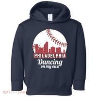 Phillies Philly Dancing On My Own Philadelphia Baseball Toddler Hoodie thumb 0