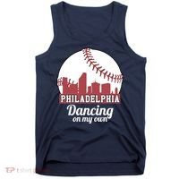 Phillies Philly Dancing On My Own Philadelphia Baseball Tank Top thumb 0