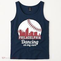 Phillies Philly Dancing On My Own Philadelphia Baseball Tank Top thumb 2