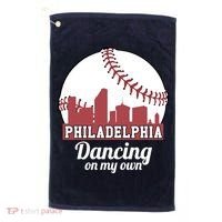 Phillies Philly Dancing On My Own Philadelphia Baseball Golf Towel thumb 0