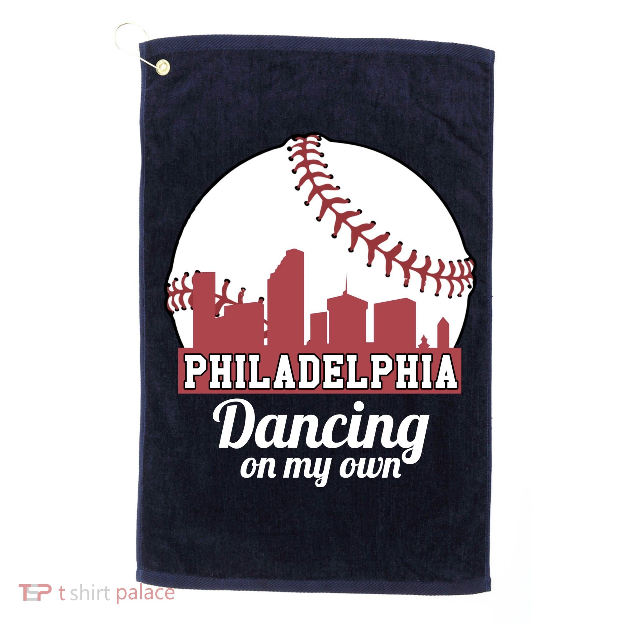 Phillies Philly Dancing On My Own Philadelphia Baseball Golf Towel