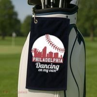Phillies Philly Dancing On My Own Philadelphia Baseball Golf Towel thumb 2