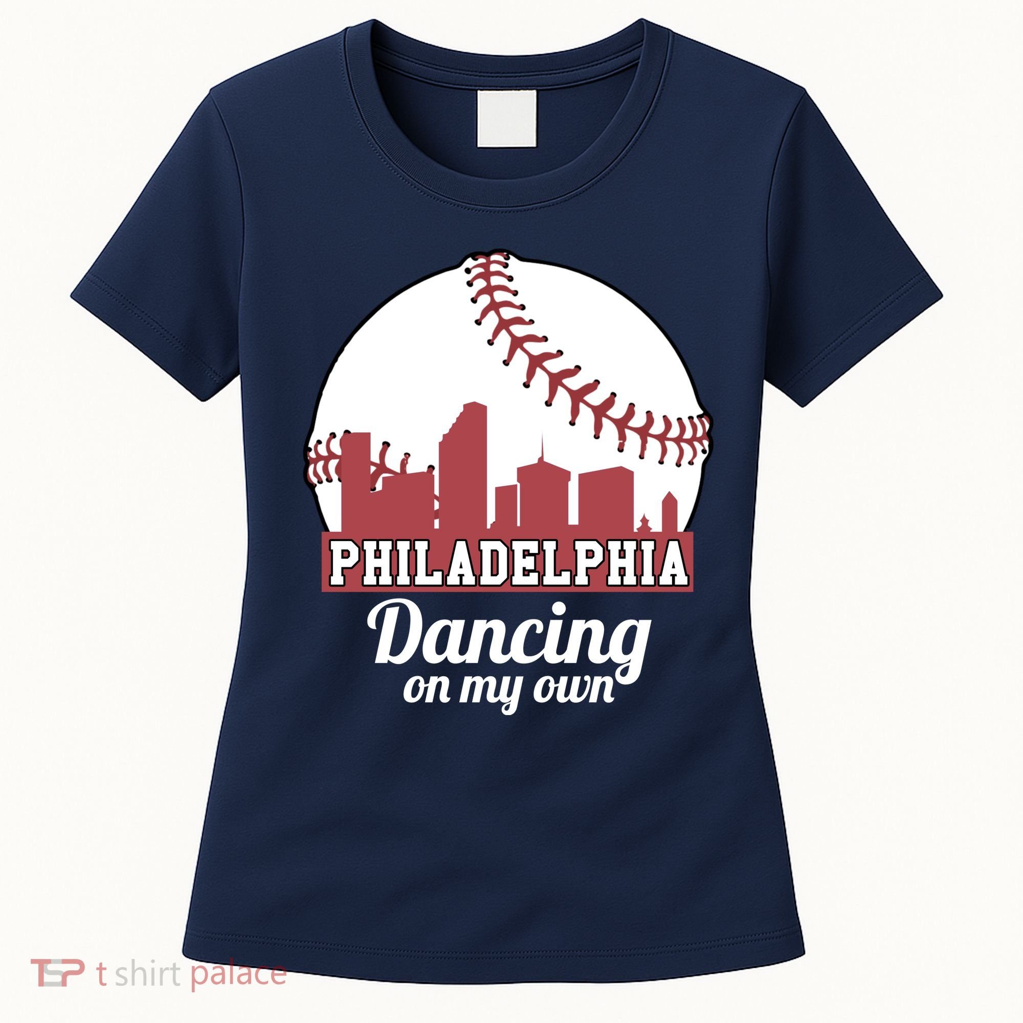 Phillies Philly Dancing On My Own Philadelphia Baseball Women's T-Shirt