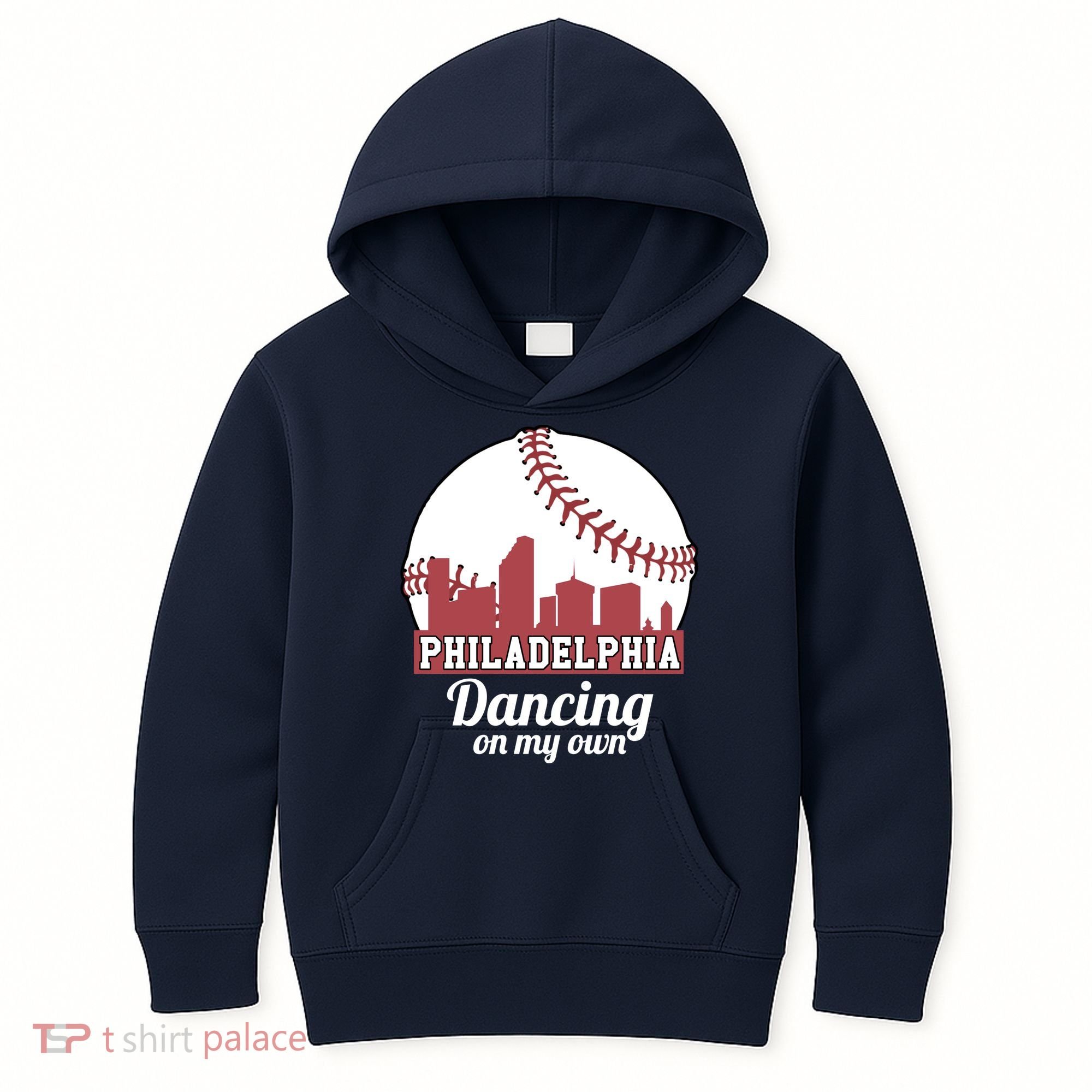 Phillies Philly Dancing On My Own Philadelphia Baseball Kids Hoodie