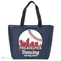 Phillies Philly Dancing On My Own Philadelphia Baseball Tote Bag thumb 0