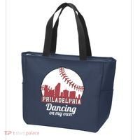 Phillies Philly Dancing On My Own Philadelphia Baseball Tote Bag thumb 3