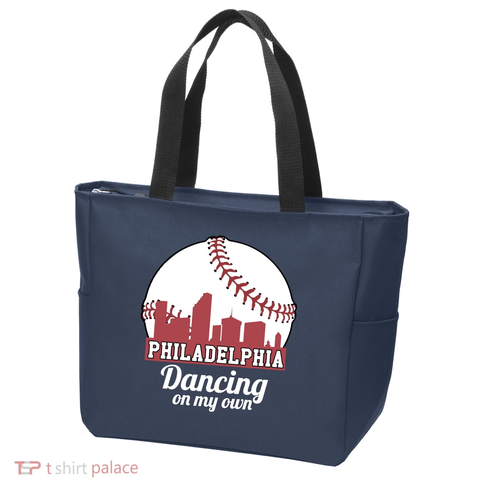 Phillies Philly Dancing On My Own Philadelphia Baseball Tote Bag