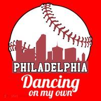 Phillies Philly Dancing On My Own Philadelphia Baseball Santa Hat thumb 1