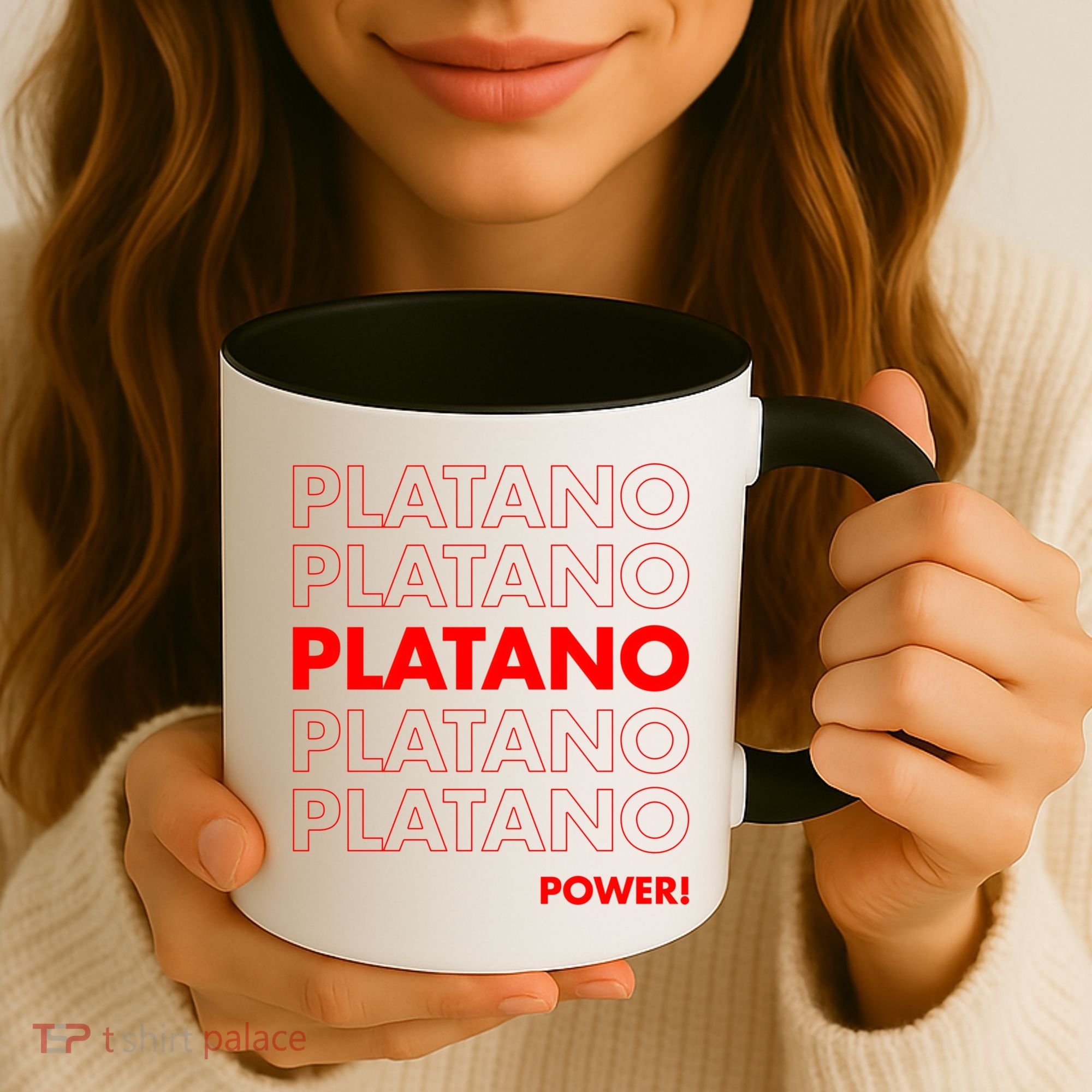 Platano Power Dominican Republic Gift Flag Dominicana Gift Coffee Mug