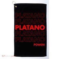 Platano Power Dominican Republic Gift Flag Dominicana Gift Golf Towel thumb 0