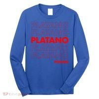 Platano Power Dominican Republic Gift Flag Dominicana Gift Long Sleeve Shirt thumb 0