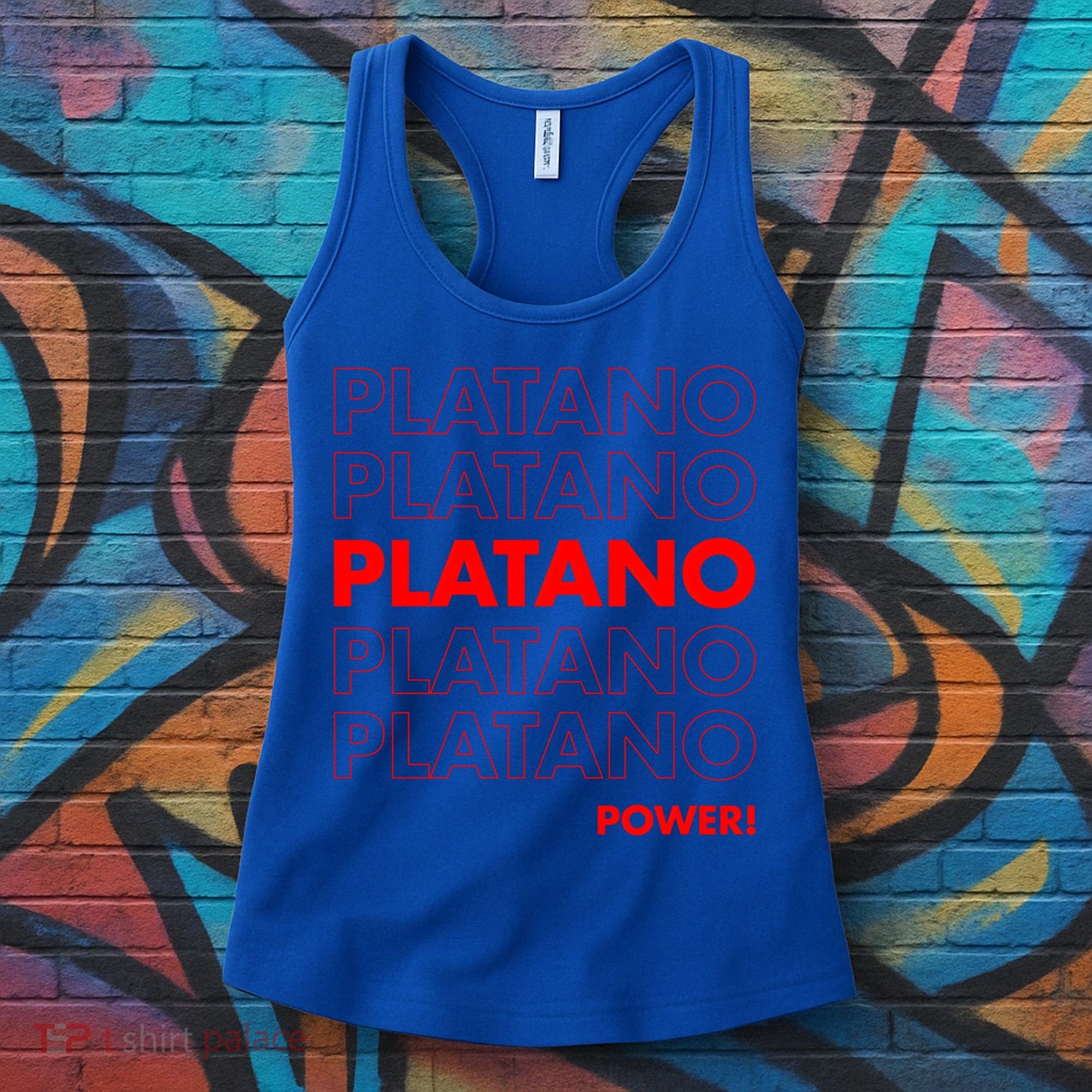 Platano Power Dominican Republic Gift Flag Dominicana Gift Women's Tank Top