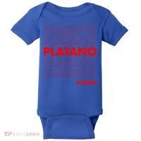 Platano Power Dominican Republic Gift Flag Dominicana Gift Baby Bodysuit thumb 0