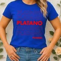 Platano Power Dominican Republic Gift Flag Dominicana Gift Women's T-Shirt thumb 2