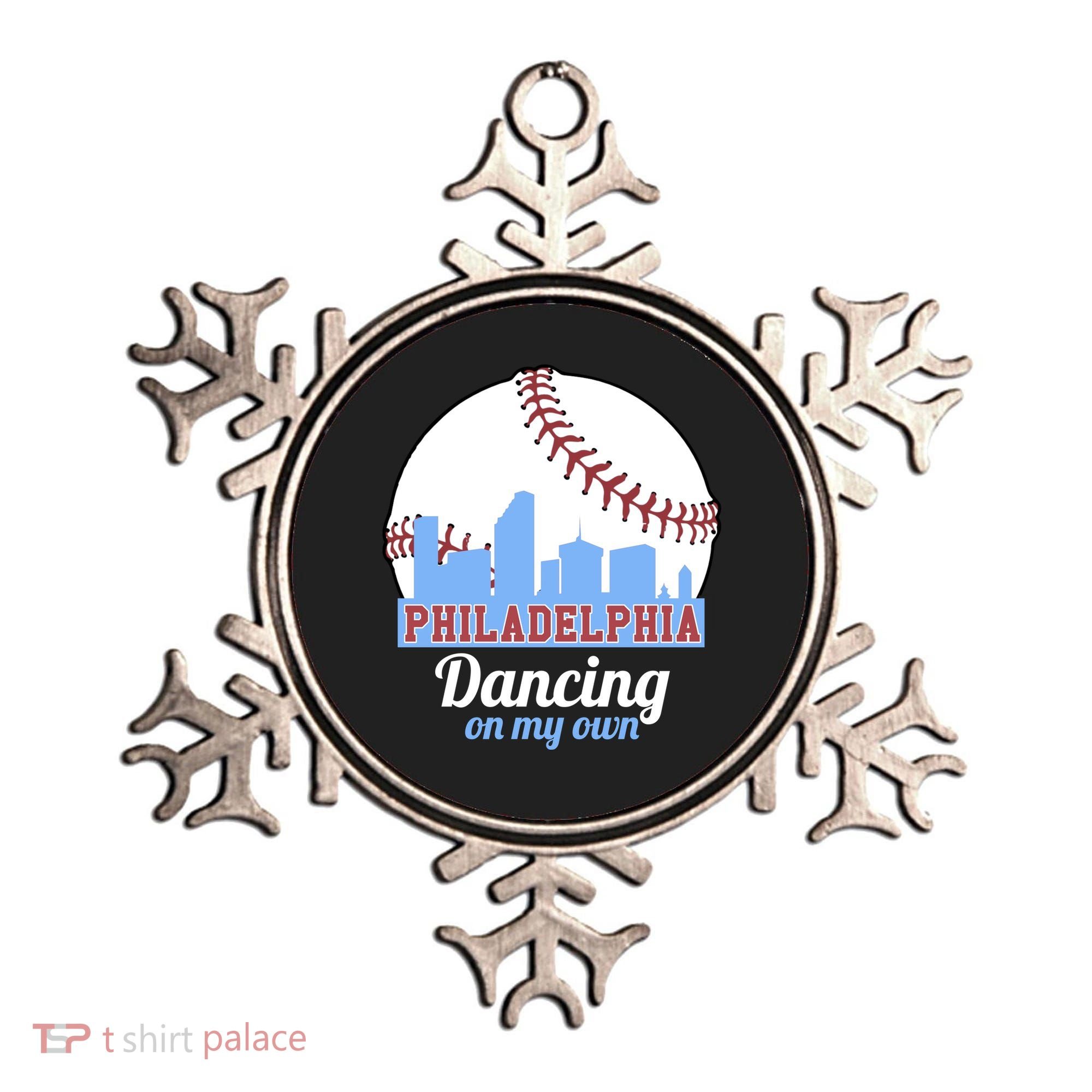 Phillies Philly Dancing On My Own Philadelphia Baseball Ornament