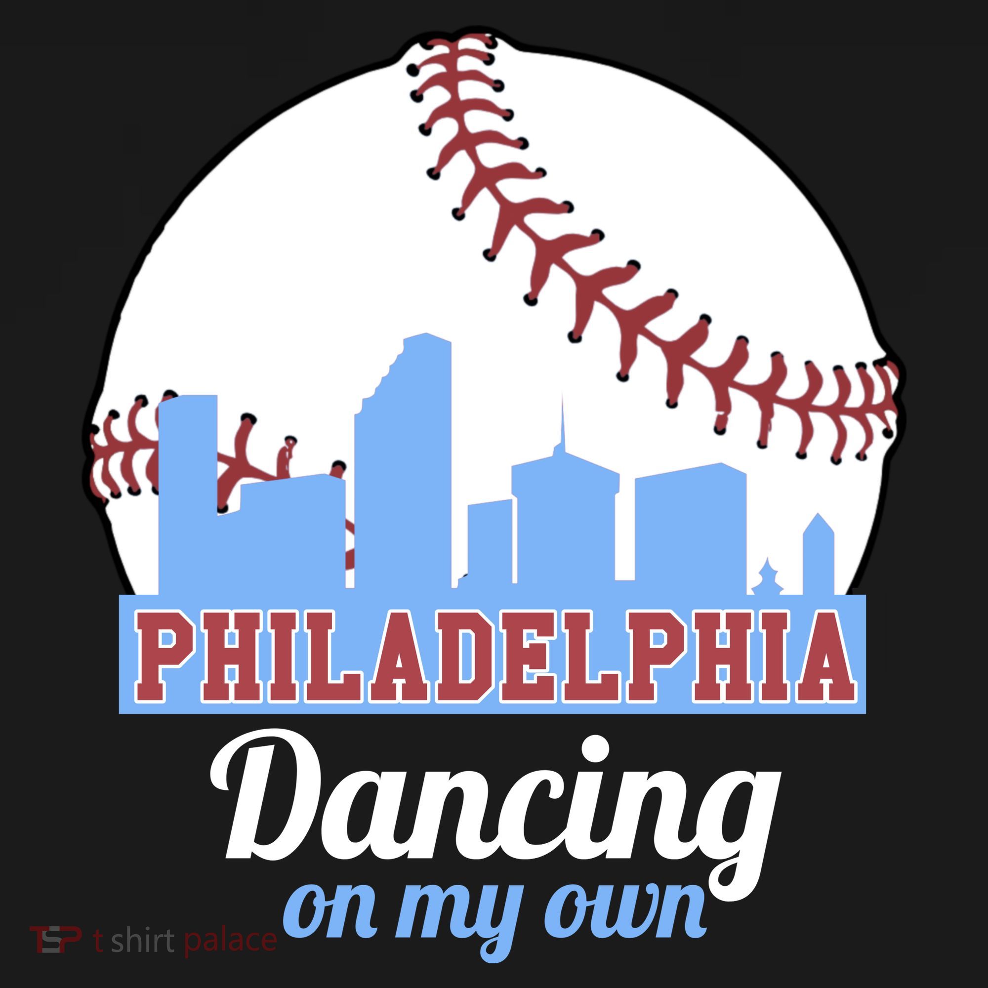 Phillies Philly Dancing On My Own Philadelphia Baseball Ornament