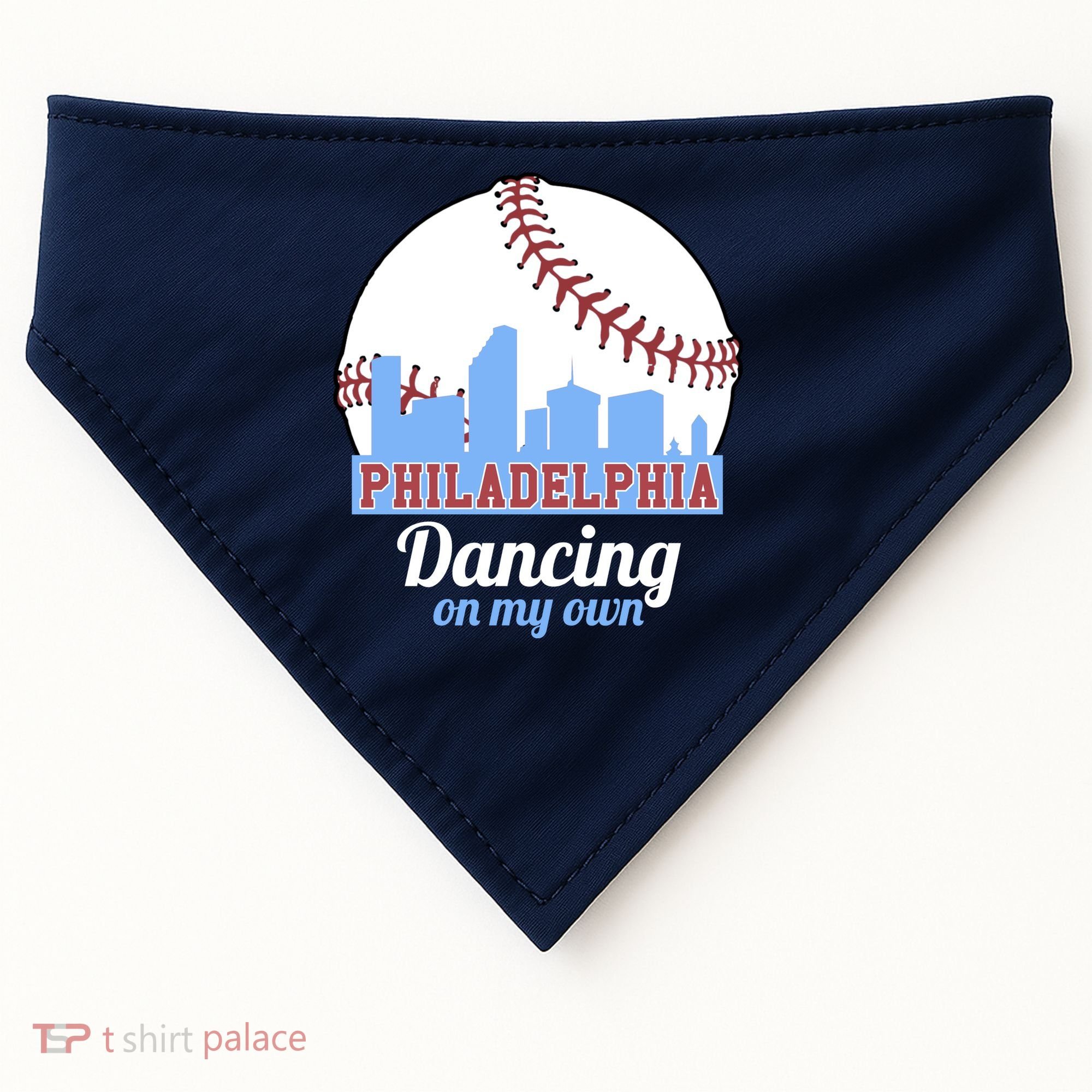 Phillies Philly Dancing On My Own Philadelphia Baseball USA-Made Doggie Bandana