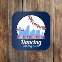 Phillies Philly Dancing On My Own Philadelphia Baseball Coaster thumb 0