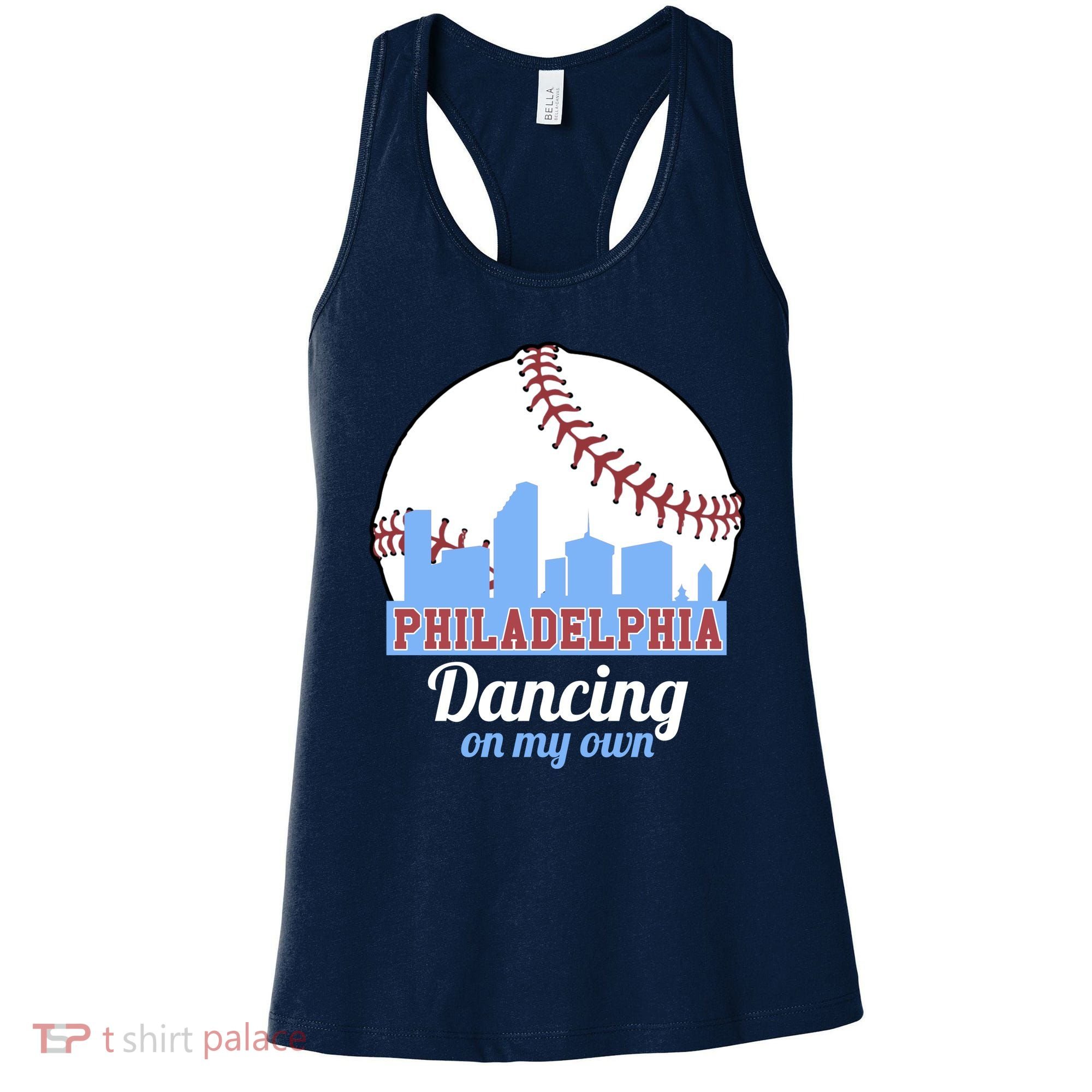 Phillies Philly Dancing On My Own Philadelphia Baseball Women's Tank Top