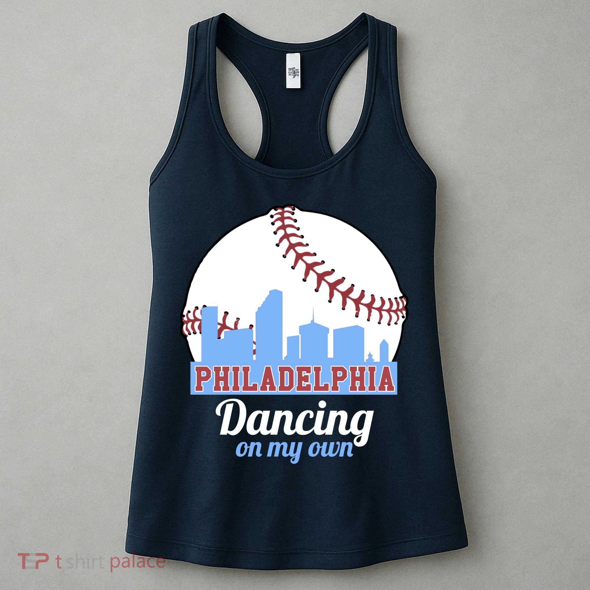 Phillies Philly Dancing On My Own Philadelphia Baseball Women's Tank Top