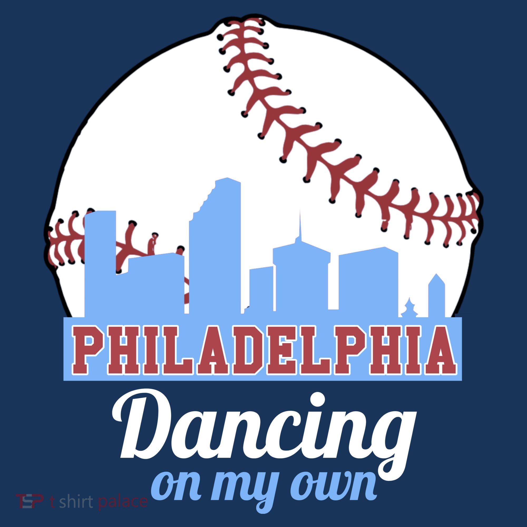 Phillies Philly Dancing On My Own Philadelphia Baseball Women's Tank Top