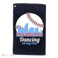 Phillies Philly Dancing On My Own Philadelphia Baseball Golf Towel thumb 0