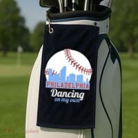 Phillies Philly Dancing On My Own Philadelphia Baseball Golf Towel thumb 2