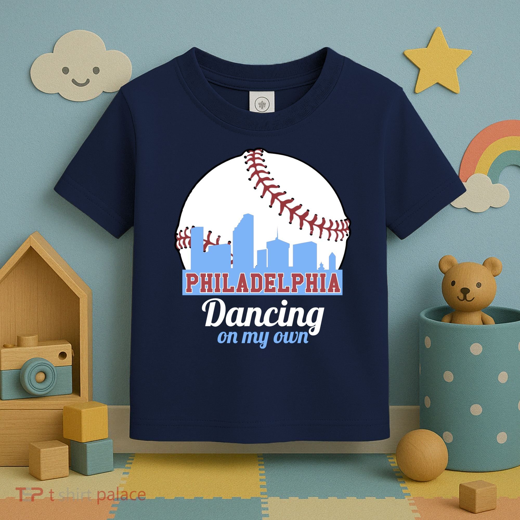 Phillies Philly Dancing On My Own Philadelphia Baseball Toddler T-Shirt