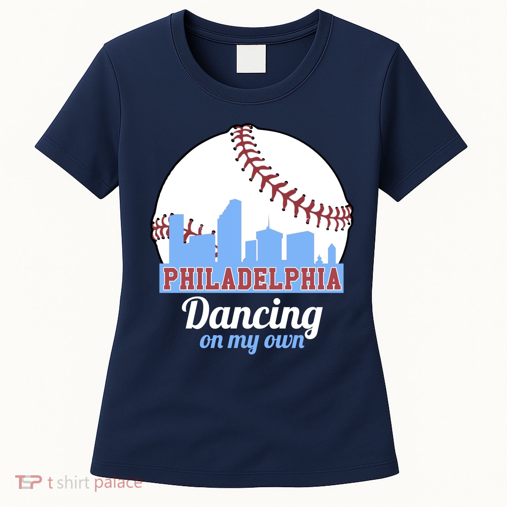 Phillies Philly Dancing On My Own Philadelphia Baseball Women's T-Shirt