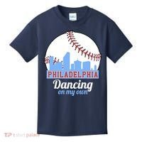 Phillies Philly Dancing On My Own Philadelphia Baseball Kids T-Shirt thumb 0