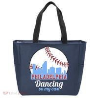 Phillies Philly Dancing On My Own Philadelphia Baseball Tote Bag thumb 0