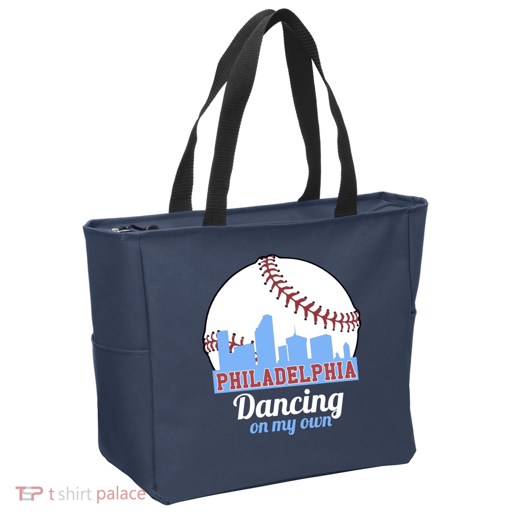 Phillies Philly Dancing On My Own Philadelphia Baseball Tote Bag