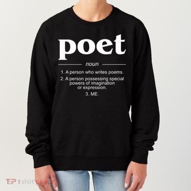 Poet Poet Definition Women's Sweatshirt