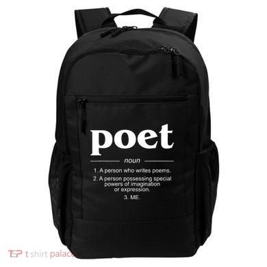 Poet Poet Definition Backpack
