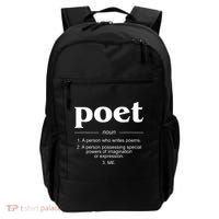 Poet Poet Definition Backpack thumb 0