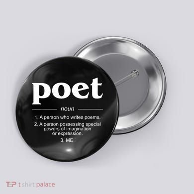 Poet Poet Definition Button