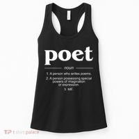 Poet Poet Definition Women's Tank Top thumb 0