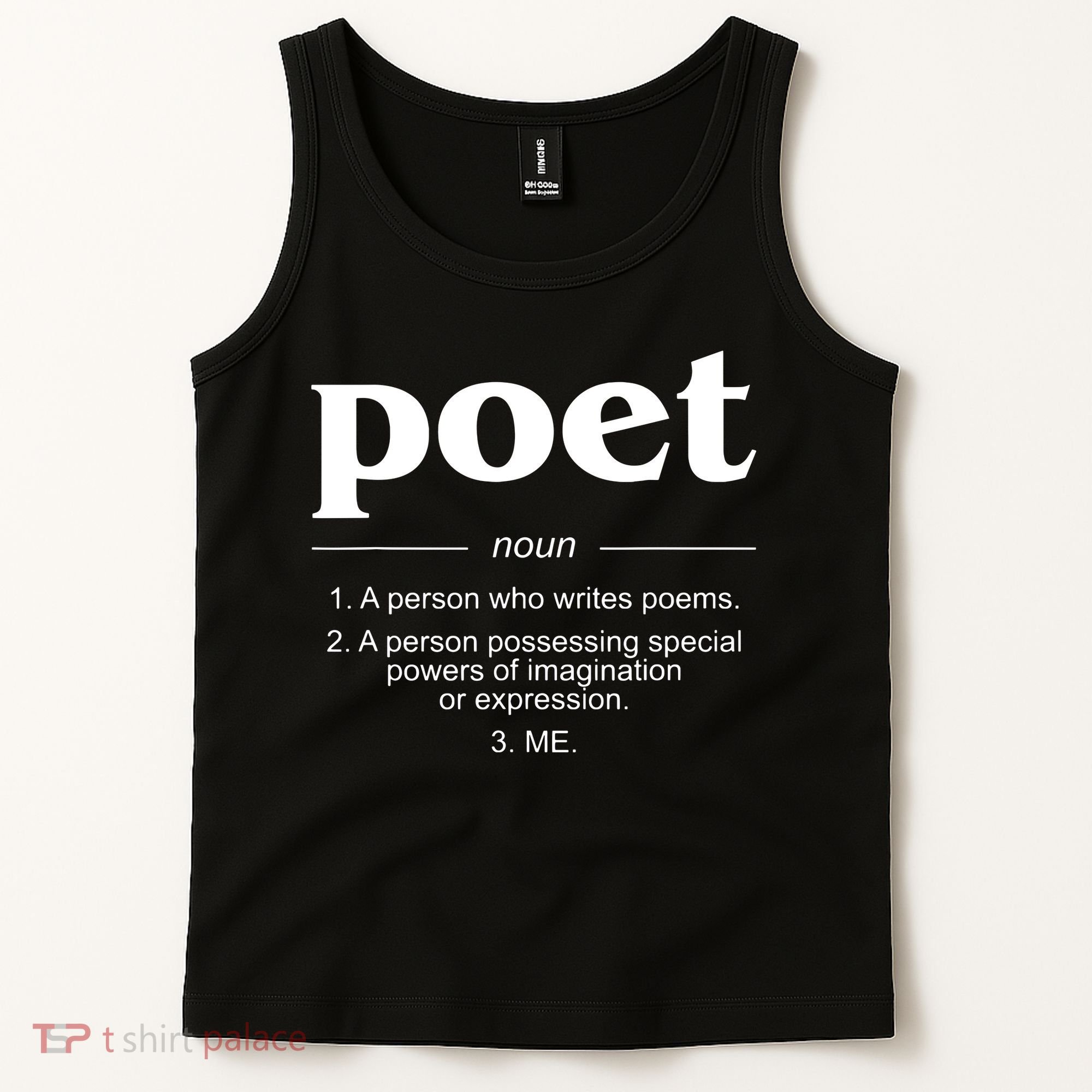 Poet Poet Definition Tank Top