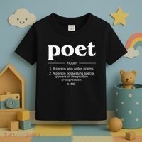 Poet Poet Definition Toddler T-Shirt thumb 3